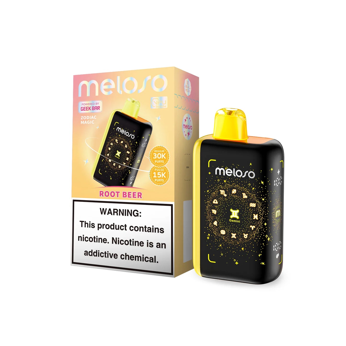New Geekbar Meloso 30K Puffs Disposable Rechargeable Vape