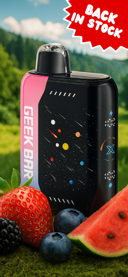 Geek Bar Pulse X Dual-mode Vape Disposable Rechargeable 25K Puffs