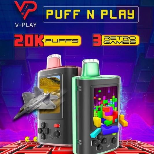 Craftbox V-Play 20K Disposable Vape with Built in Gaming System