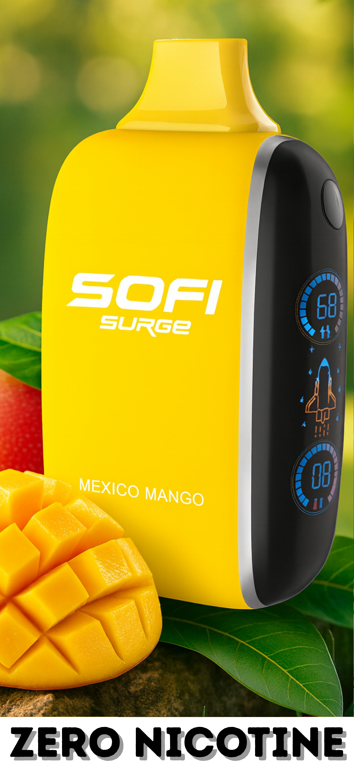SOFI SURGE 25000 Puffs Dual Mesh Zero Nicotine Disposable Rechargeable Vape