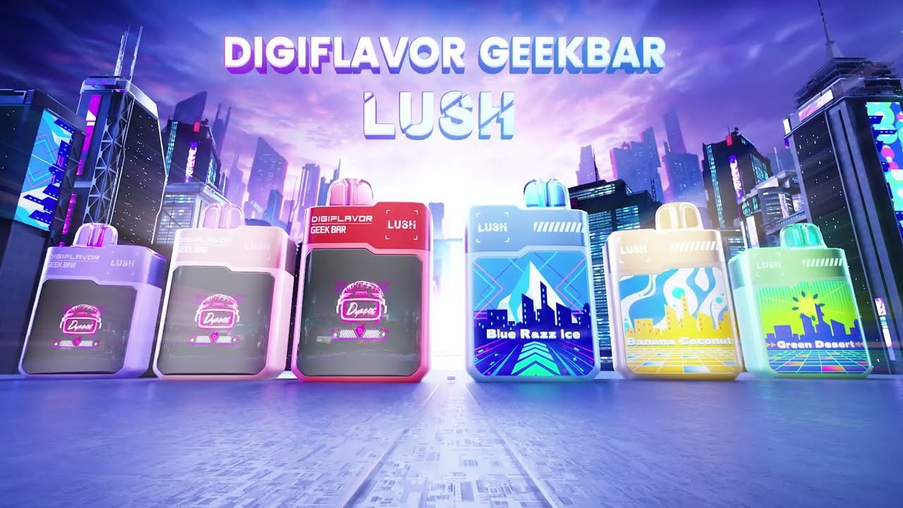 Geek Bar Digiflavor Lush 20k puffs Rechargeable