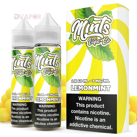 Mints Non-Salt Vape Juice 6MG - 2x 60ML
