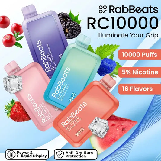RabBeats RC10000 Rechargeable 10000 Disposable Vape