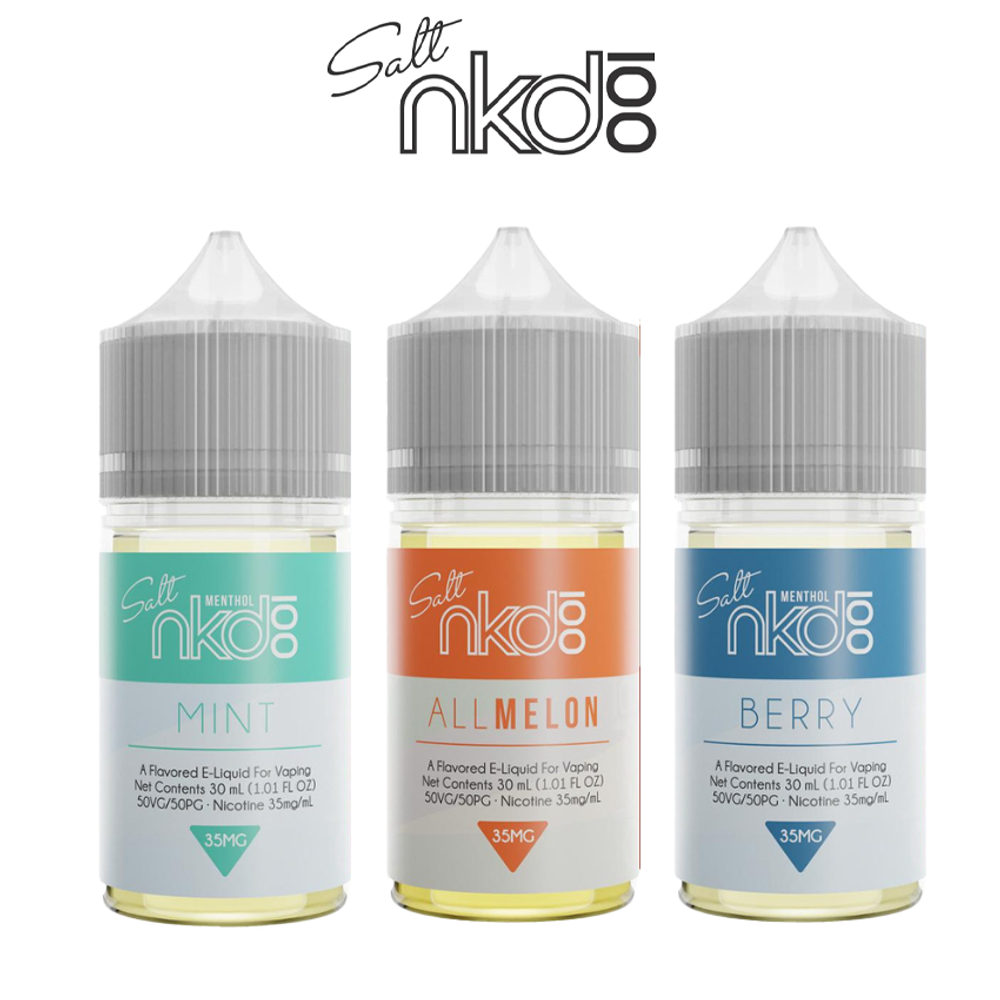 NKD 100 SALT NICOTINE BY NAKED 50MG  E-LIQUID 30ML