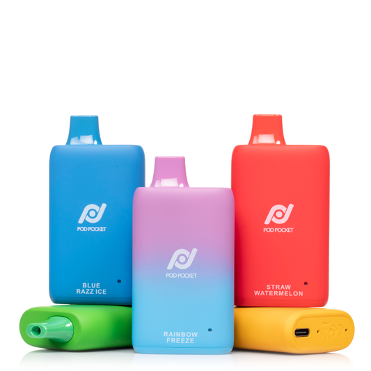 Pod Pocket 7500 Puffs 5% Rechargeable